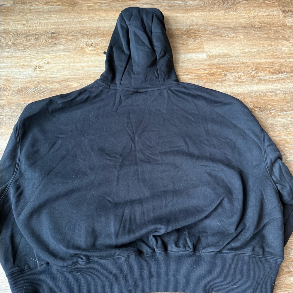 Nike Oversized Pullover Hoodie Women's M NWT Crop Sportswear Phoenix DQ5858-010 - Picture 4 of 4
